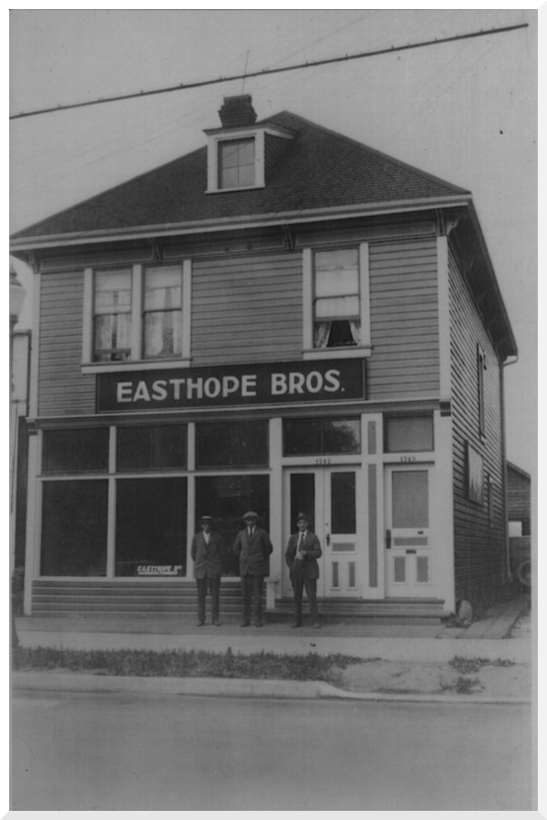 Easthope Bros. building at 1745 W. Georgia Street, Vancouver.